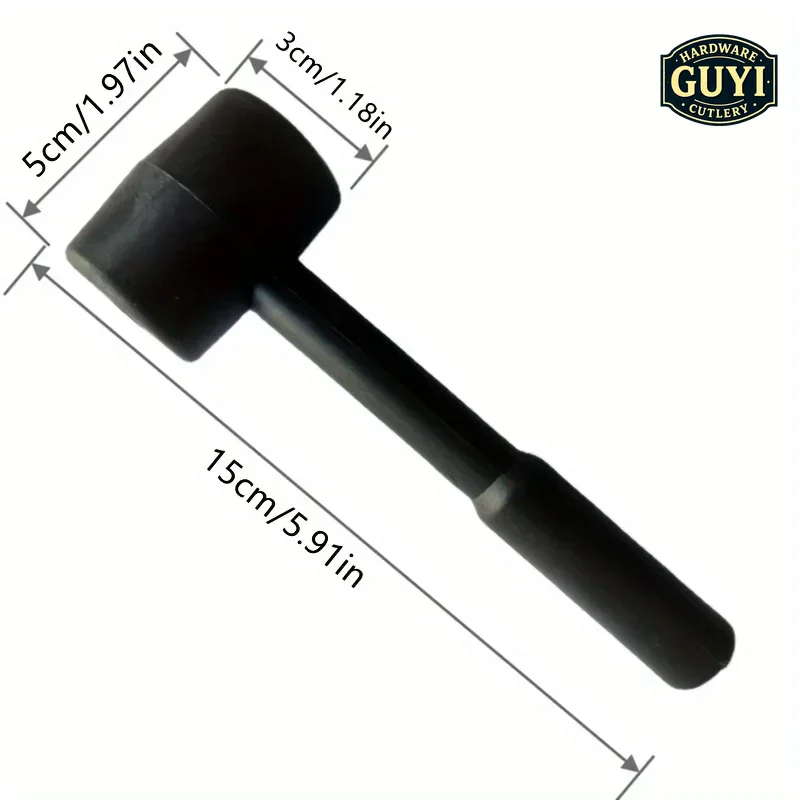 Woodworking Gift Ideas - ค้อนยางสีดำ - เครื่องมือที่ทนทานและใช้งานได้หลากหลายสำหรับงาน DIY ซ่อมแซมบ้าน และงานอุตสาหกรรม