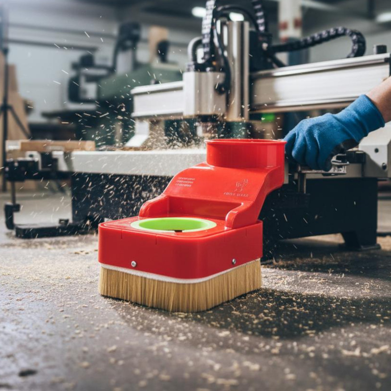 Vacuum Cleaner Woodworking - แปรงปัดฝุ่นสำหรับเครื่อง CNC Router อุปกรณ์เสริมสำหรับงานไม้ ติดตั้งง่ายสำหรับการตัดไม้