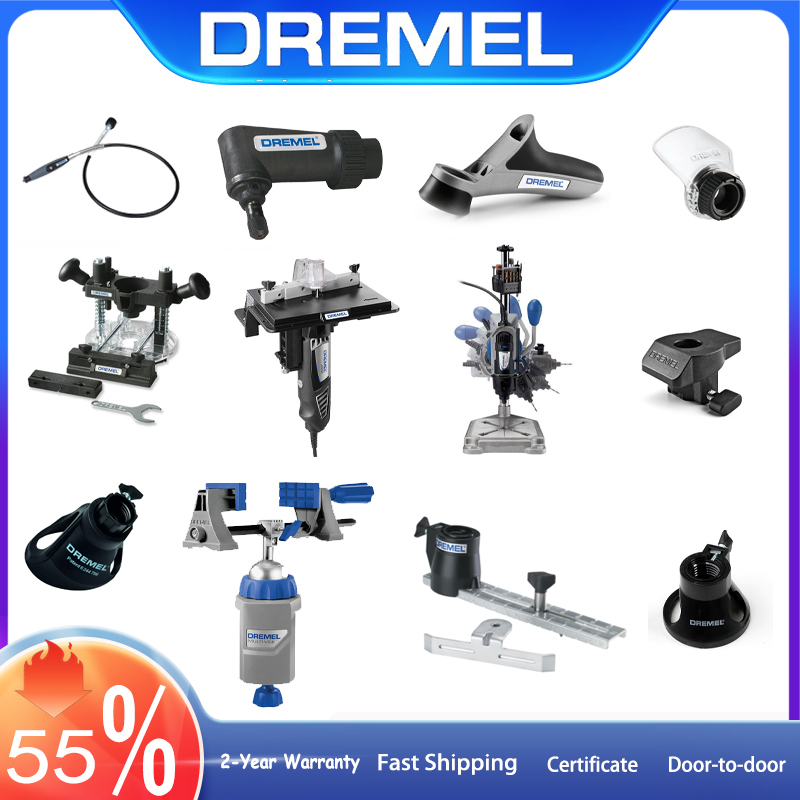 Woodworking Face Shield - DREMEL เครื่องมือโรตารี่สิ่งที่แนบมาตัวแปลงมุมขวา Flex Shaft Grip Shield