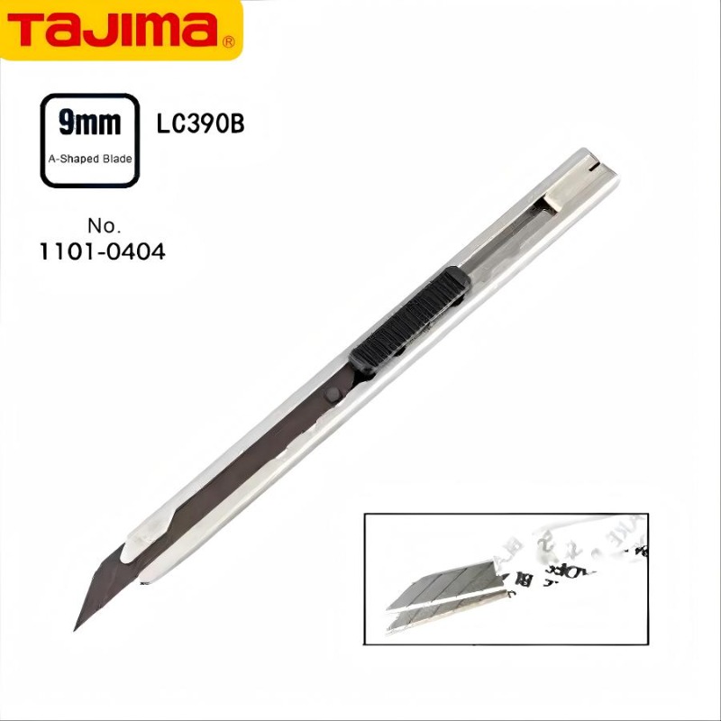 Woodworking Wallpaper - TAJIMA 1101-0404 มีดศิลปะโลหะทั้งหมด, มีดตัดกระดาษ, มีดตัดวอลเปเปอร์, มีดมุมคม