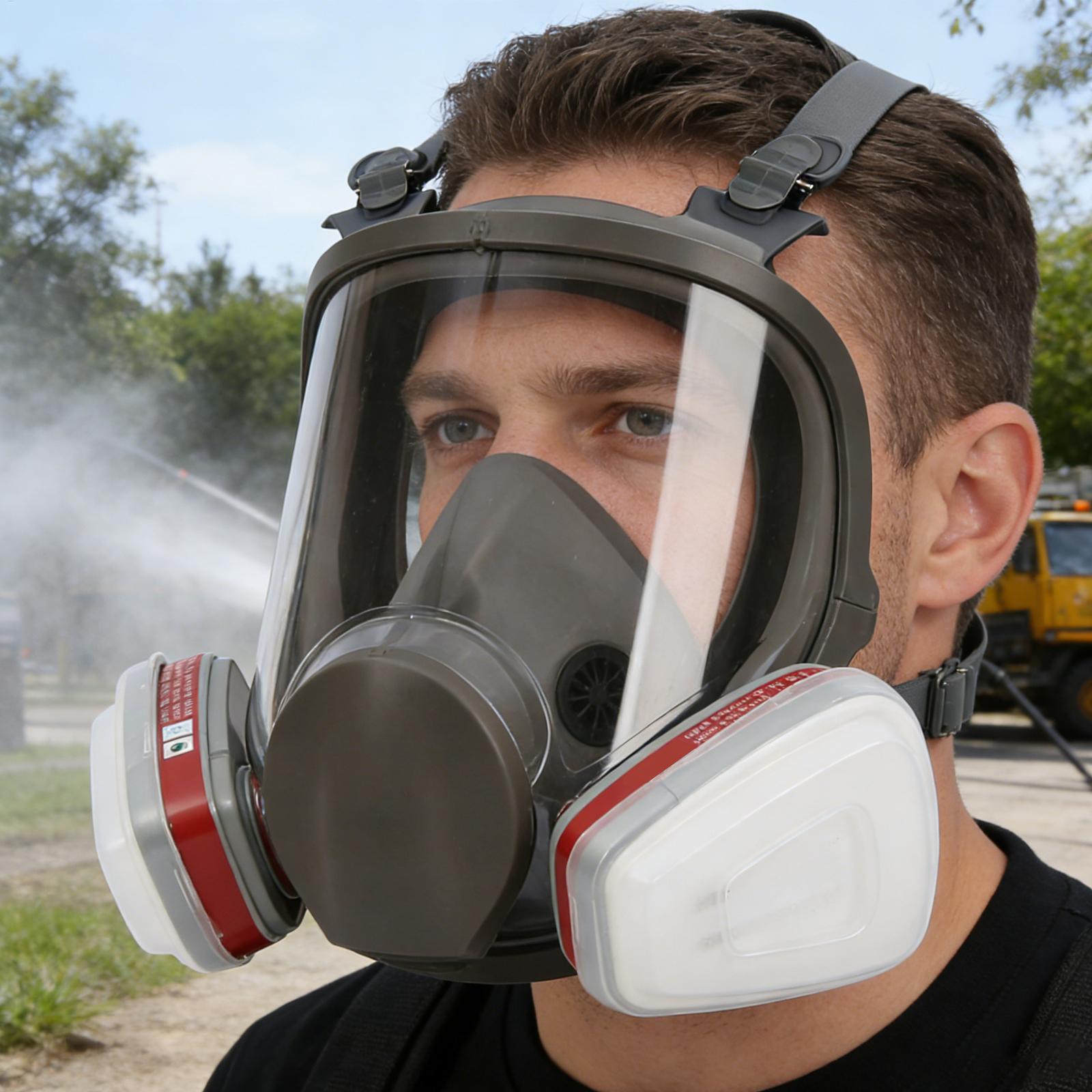 หน้ากากป้องกันฝุ่นพร้อมแผ่นกรอ - Woodworking Face Shield บทวิจารณ์และราคา