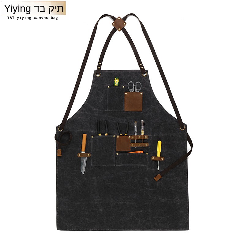 ผ้ากันเปื้อนผ้าแคนวาสเคลือบแว็ - Woodworking Overalls บทวิจารณ์และราคา