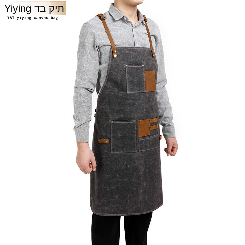 ผ้ากันเปื้อนผ้าแคนวาสเคลือบแว็ - Woodworking Overalls บทวิจารณ์และราคา
