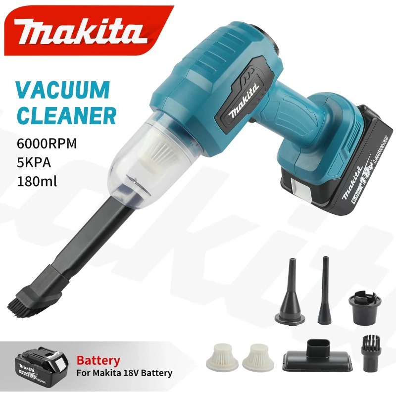 เครื่องดูดฝุ่นไร้สาย Makita: ห - Vacuum Cleaner Woodworking บทวิจารณ์และราคา
