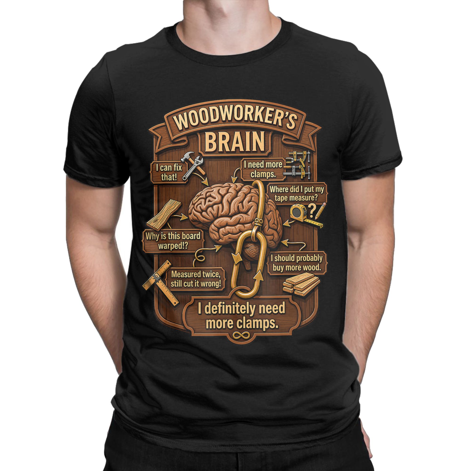 เสื้อยืดลายตลกสำหรับช่างไม้ เส - Woodworking Gift Ideas บทวิจารณ์และราคา