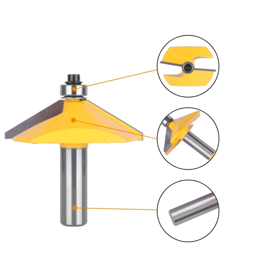 60 °   ดอกกัดไม้แบบเบเวลสำหรับ - Woodworking Joints บทวิจารณ์และราคา