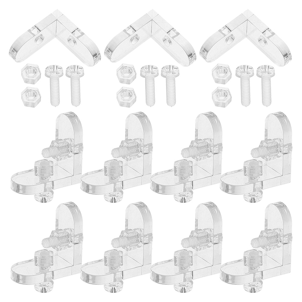 ขายึดอะคริลิครูปตัว L 15 ชิ้น  - Woodworking Joints บทวิจารณ์และราคา