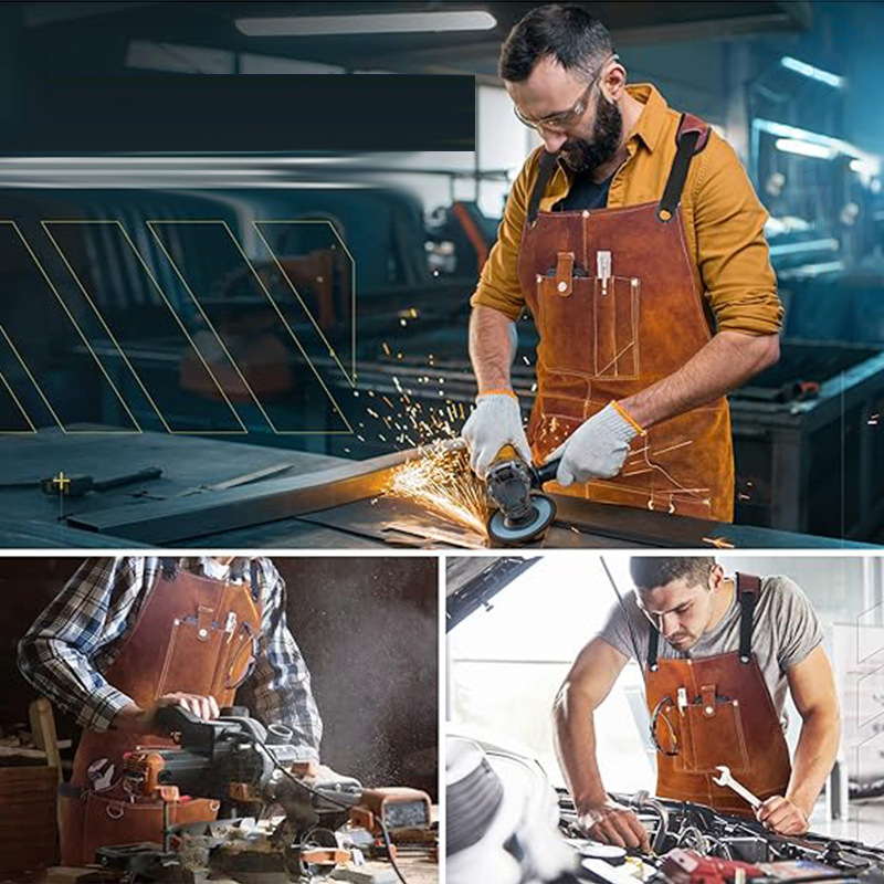 ผ้ากันเปื้อนกันไฟและกันน้ำ ผ้า - Woodworking Apron บทวิจารณ์และราคา