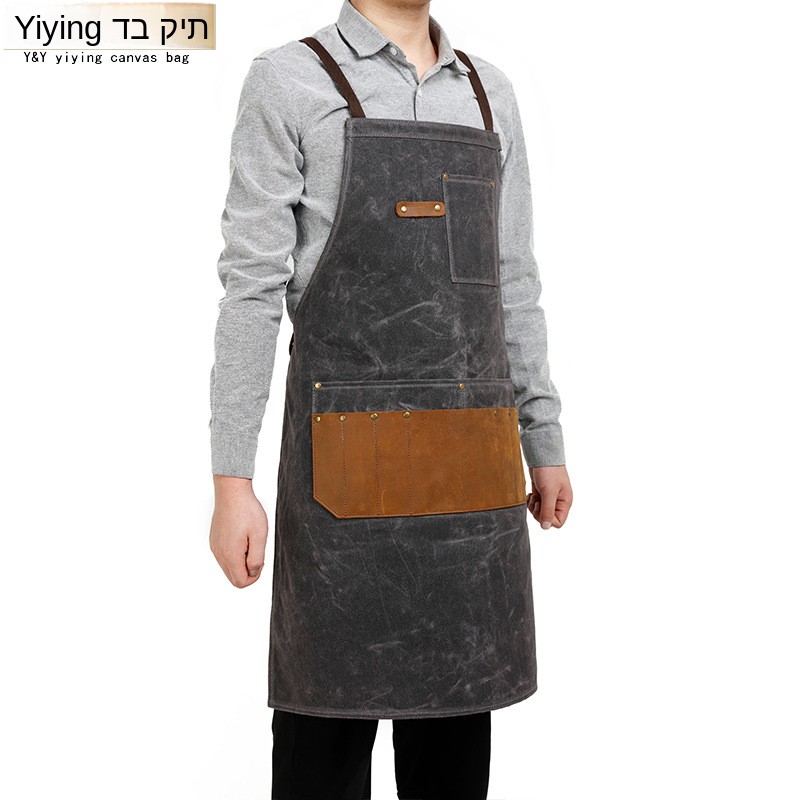 ผ้ากันเปื้อนผ้าแคนวาสเคลือบแว็ - Woodworking Apron บทวิจารณ์และราคา