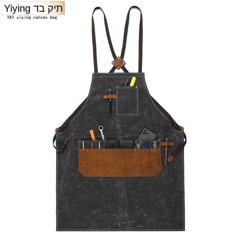 ผ้ากันเปื้อนผ้าแคนวาสเคลือบแว็ - Woodworking Apron บทวิจารณ์และราคา