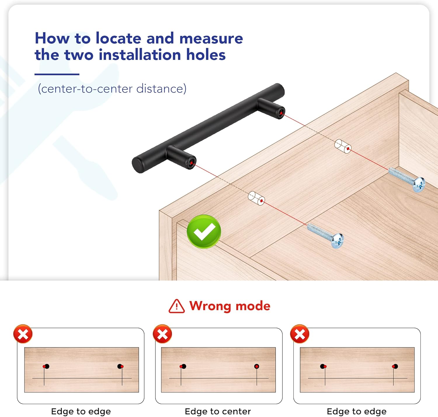ชุดมือจับตู้ 10 ชิ้น ขนาด 3 นิ - Woodworking Images Free บทวิจารณ์และราคา