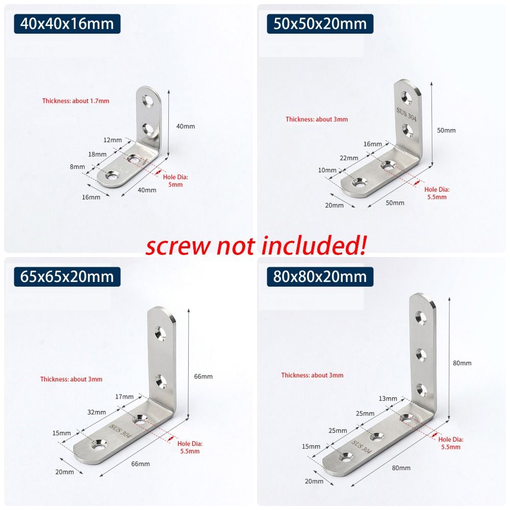 ขายึดมุมตู้ 1 ชิ้น  วัสดุยึดเฟ - Woodworking Joints บทวิจารณ์และราคา