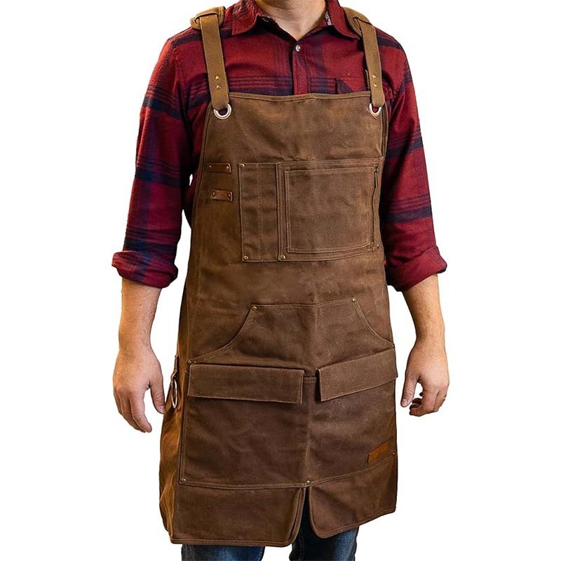 ผ้ากันเปื้อนผ้าแคนวาสหนาพิเศษ  - Woodworking Apron บทวิจารณ์และราคา