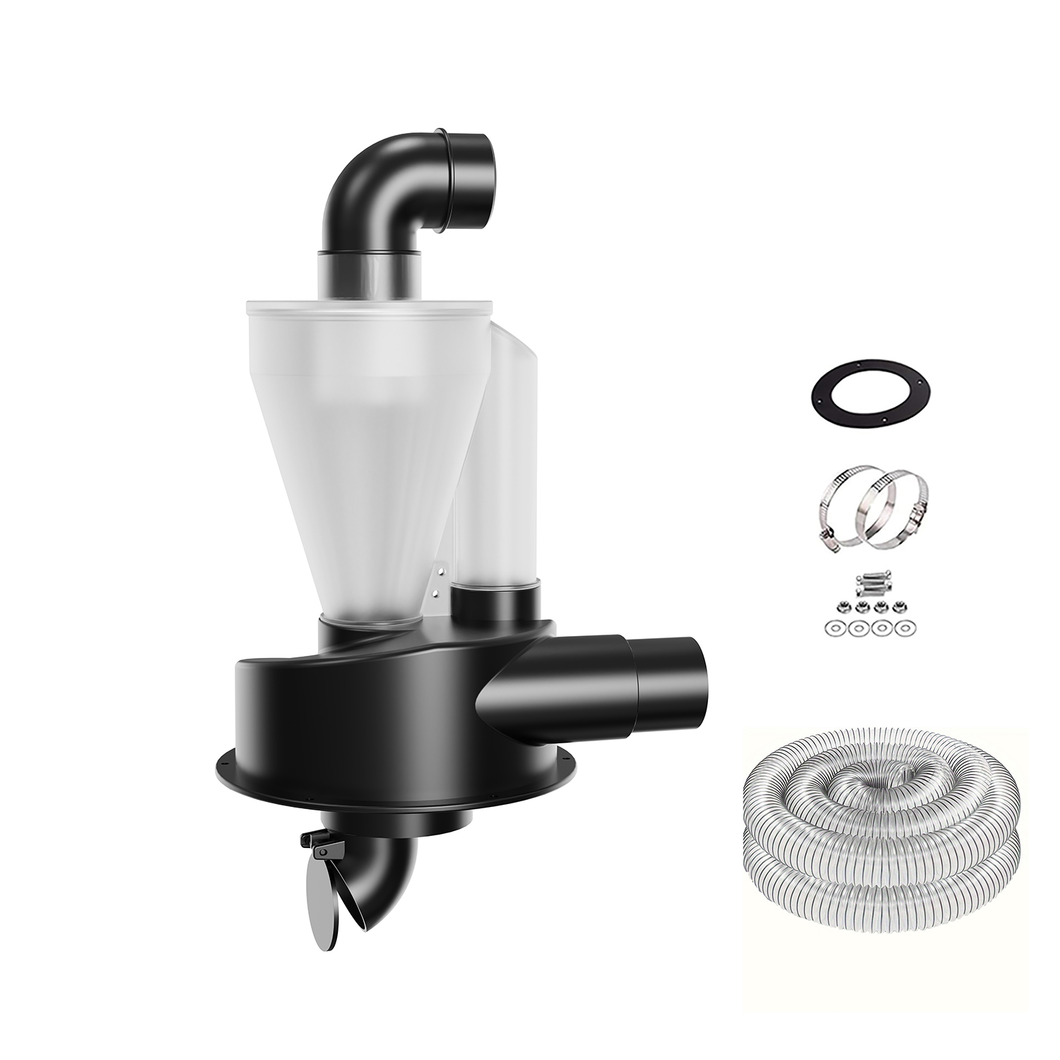 2.5 ''PEMEDOR ไม้กรองคู่ CYCLO - Vacuum Cleaner Woodworking บทวิจารณ์และราคา