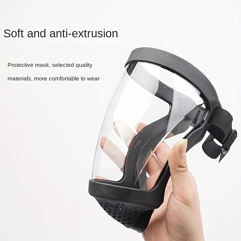 หน้ากากป้องกันโปร่งใสแบบเต็มหน - Woodworking Face Shield บทวิจารณ์และราคา