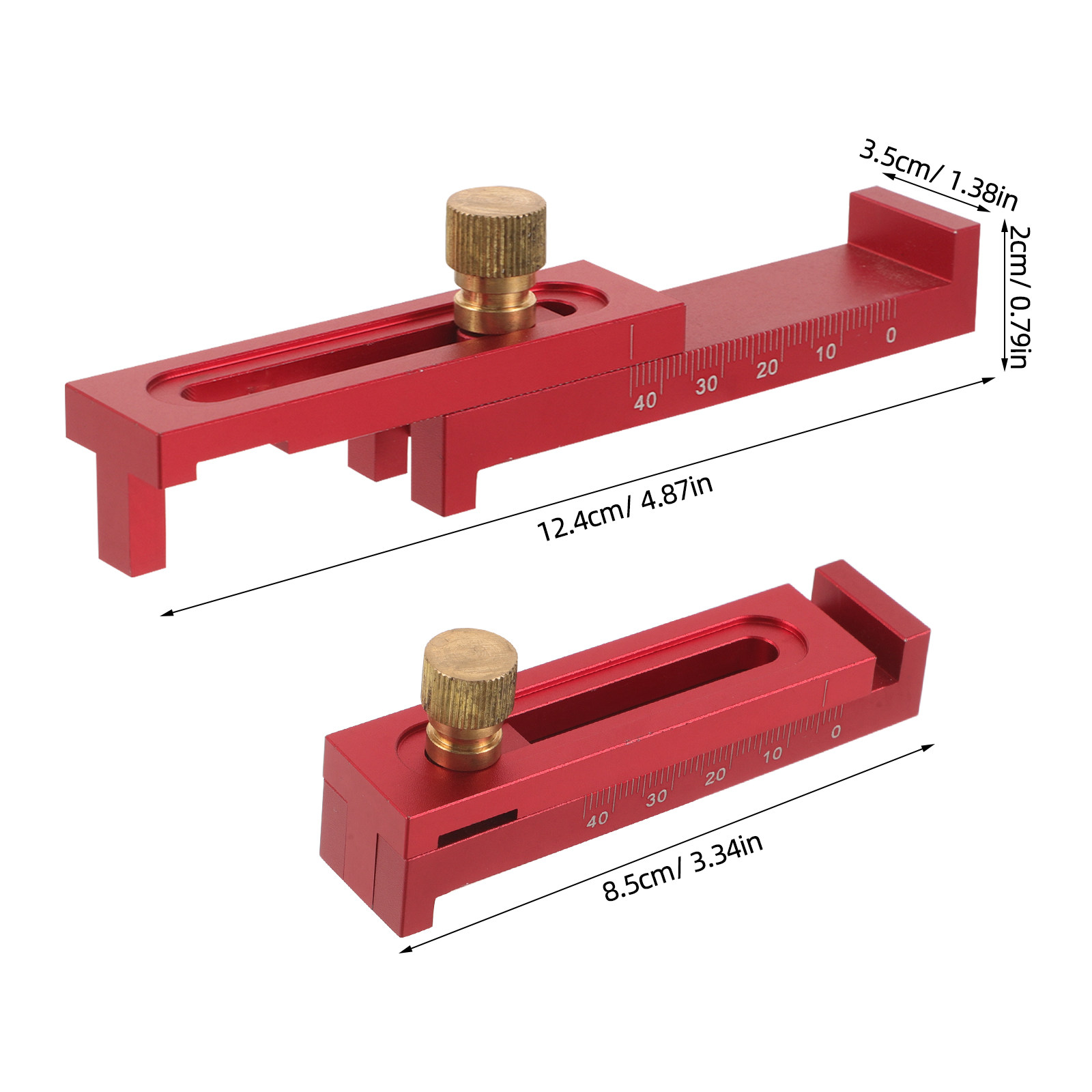ไม้บรรทัดวัดระยะงานไม้ อลูมิเน - Woodworking Joints บทวิจารณ์และราคา