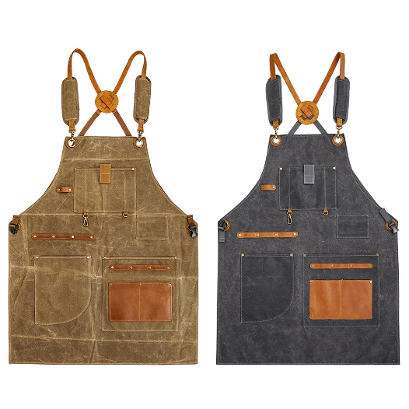 ผ้ากันเปื้อนช่างไม้แบบหนา มีช่ - Woodworking Apron บทวิจารณ์และราคา