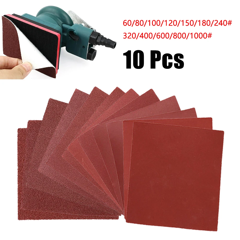 10pcs กระดาษทรายสําหรับขัดผนัง - Woodworking Wallpaper บทวิจารณ์และราคา