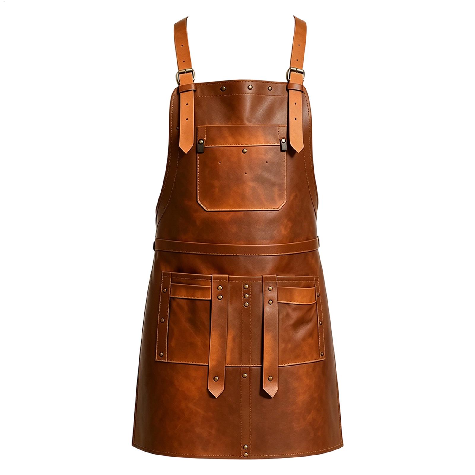 ผ้ากันเปื้อนหนังพร้อมกระเป๋าหล - Woodworking Apron บทวิจารณ์และราคา