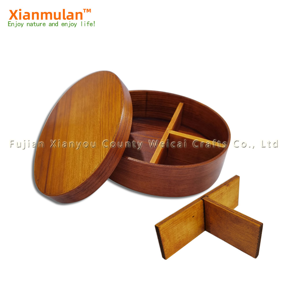 กล่องเบนโตะไม้ธรรมชาติกล่องอาห - Woodworking In Japanese บทวิจารณ์และราคา