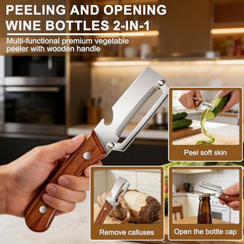 ที่ปอกผักสแตนเลสพร้อมด้ามไม้ ส - Woodworking Project บทวิจารณ์และราคา